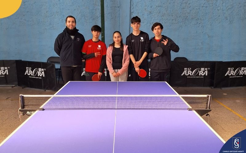 ¡El Tenis de Mesa se toma el COM!: Nuestros estudiantes debutan en liga escolar con garra y espíritu salesiano
